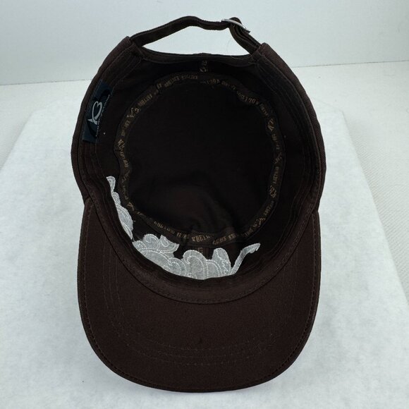 Kbethos Womens Military Cap Brown Palomino World Tunica MS Embellished Cross - Picture 8 of 10